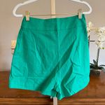 MINKPINK Virgo Green Linen Blend Pleated Shorts Size S – NWT Summer Staple Photo 3