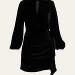 RHODE Zadie Dress Size 0 Black Photo 0