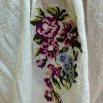 Sundance Cream Blouse with Floral Embroidery White Size XS Photo 4