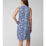 J Jill Love Linen Sleeveless‎ Pintuck Dress Small Pockets Blue Beachy Lagenlook Photo 1