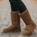 UGG  CLASSIC SHORT ll WATER RESISTANT CHESTNUT Winter Boots Photo 0