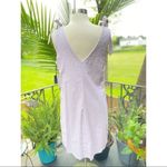 Takara  Violet Purple Eyelet Embroidered Bow Dress Photo 5