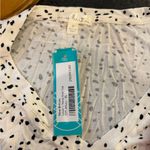 Nine Britton  Black and Off White Patterned Top Photo 8