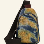 Patricia Nash NWT Louetta Sling Greek Map Photo 0