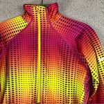 Nike ‎ Womens Medium Pro Dri Fit Hyperwarm Ombre Running Athletic Artsy Pullover Photo 6