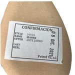 L'Agence NWOB L’AGENCE Blue Suede Pointed Toe Block Heel Booties Size 37 US 7 Photo 7