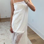 Hypeach white lace trim maxi dress Size XS Photo 0