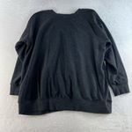 Torrid  1X Lips Hell Raiser Burnout Sweatshirt Grey Long Raglan Sleeve Crew Neck Photo 12