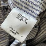 Brandy Melville Pants cotton striped womens White Blue (one size) coastal Photo 6