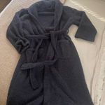 Barefoot Dreams  Cozy charcoal grey Robe size 2 Photo 0