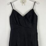 Alfred Sung NWT  Maxi Length Spaghetti Strap Mermaid Dress Black Size 10 D758 NEW Photo 3