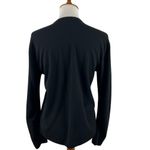 Ralph Lauren  Black Label Black Wool Blend Sweater Crew Neck Size M Preppy Luxe Photo 1