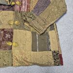 Celeste Patchwork Artsy Bohemian Floral Blazer Sz M/L Size L Photo 1