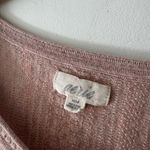 Aerie Pink Y2K 3/4 Sleeve Lightweight Sweater Photo 3
