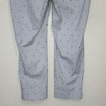 Chico's So Slimming Brigitte Dot-Stripe Slim Ankle Pants, Sz 16 Photo 9