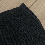all saints gray knit infinity wool winter scarf Photo 2
