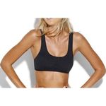 Seafolly New.  3 snap black scoop bikini set. Size USA 6. Retails $174 Photo 14