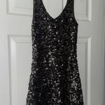 Amazon Silver Sequin Dress Photo 0