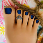 Sterling Silver Angel Wings Toe Ring Silver Photo 1