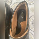 Bolo Shoes Womens Sz 8 Casual Comfort Slip On Wedge Clogs J00603 Black Leather Photo 9