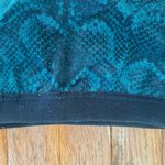 green and black snake print marbled sports bra Size XS Photo 1
