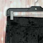 Michael Kors MICHAEL  Size S Black Penne Velvet Leggings Pull On Pants Photo 6