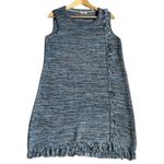 Anthropologie Holding Horses Fringed Knitted Sweater Dress Size Medium Photo 2