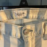 Hudson Jeans Hudson Blue and White Striped Skinny Jeans | Size 29 Photo 2