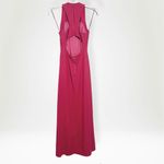 Elizabeth and James Yasmin Pink Razor Back Cutout Gown Size 4 $695 Retail Photo 6