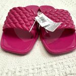 Old Navy 7 braided band jelly sandal flats slides pool shoes 2938 Photo 5