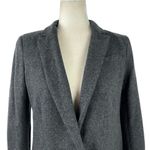 J.Crew Alfie Blazer in Dark Heather Gray Italian Knit Wool Blend Jacket Size 4 Photo 2