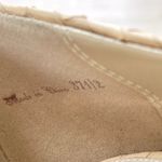 Elie Tahari  Snake Embossed Cap Toe Pointed Stiletto Heels | Ivory Size 37 1/2 Photo 7