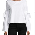 Free People Tie Sleeve open back poplin ToP size xs Photo 0