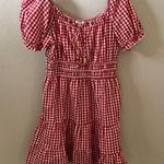 Speed Limit 98 Red gingham dress Photo 0