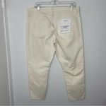 frame denim New Frame Le Garçon Crop Denim Jeans in Natural White size 32 Photo 8