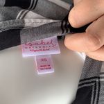 Isabel Target Flannel‎ Plaid Black and White Maternity Tunic size xs Photo 5