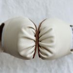 Reformation NWT Mikayla Ballet Flats size 6 ivory cream leather Photo 8