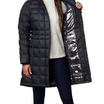 Columbia Women’s Black Hexbreaker Long Down Jacket Size S Photo 2
