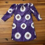 Sea New York Purple Cotton Tie Dye Tunic Dress Womens Size 0 Photo 3