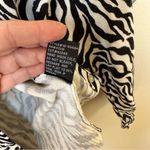 BCX ❤️ zebra print shrug sweater Mob Wife cardigan EUC medium CLEARANCE Photo 4