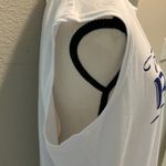 Take me the River sleeveless beach coverup tank NWOT White Size 2X Photo 1