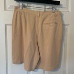 Tommy Bahama Vintage Women’s Khaki, Silk, Chino Shorts Photo 2