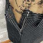 Sweet Pot Striped Overall Skirt Jumper Black Size 12 Photo 7