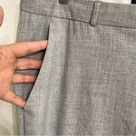 Banana Republic  Womens Pants Slacks Gray Crosshatch Logan Fit Career Size 14 Photo 4