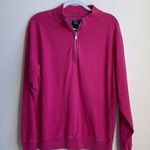 Cutter and Buck  Women’s Quarter Zip Mock Neck Pullover Sweater (Sz XL) Pink Photo 0
