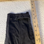 Good American  Jumpsuit Womens 4 Black Utility Belted Zip Front Coverall Photo 8