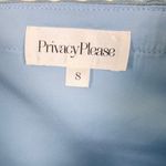 Privacy Please NEW Kamila Midi Slip Dress S Light Blue Photo 2