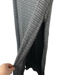 Nordstrom  BP Women’s Striped Side Zip Maxi Skirt in Grey/Black Size M Photo 3