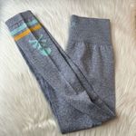 SoulCycle SOUL BY  Seamless Skull Jacquard Tight Grey Blue Size Small Photo 2