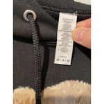 Trust Hoodie Adult Medium Black Teddy Bear Sunglasses Cotton Travel Graphic Photo 2